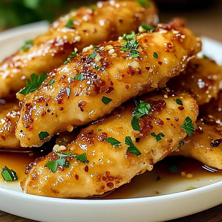 Air Fryer Honey Butter Garlic Chicken Tenders