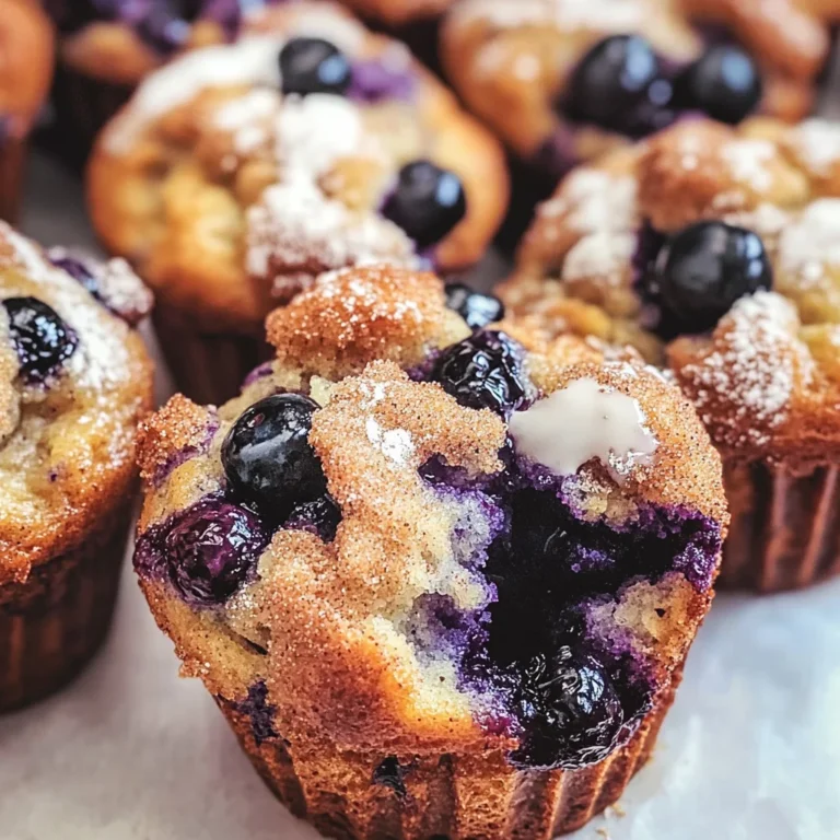 Blueberry Monkey Bread Muffins