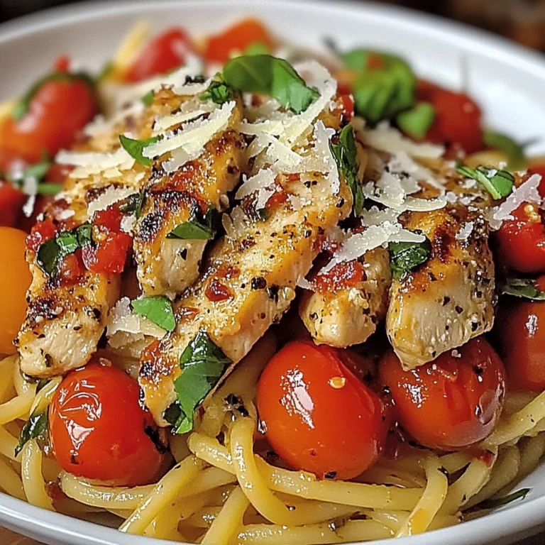 Bruschetta Chicken Pasta