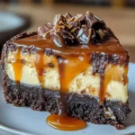 Caramel Brownie Cheesecake