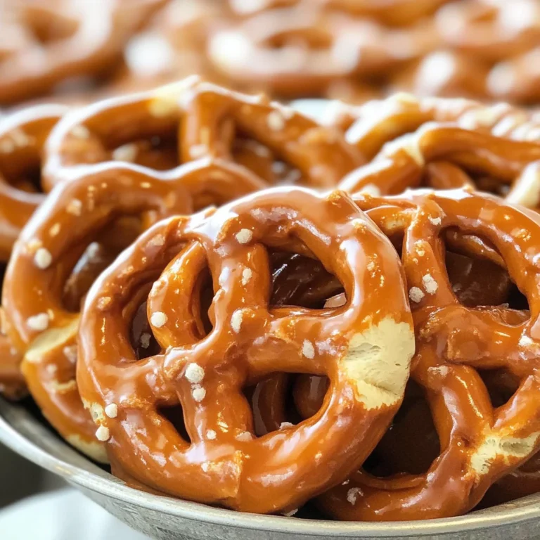 Caramel Pretzels