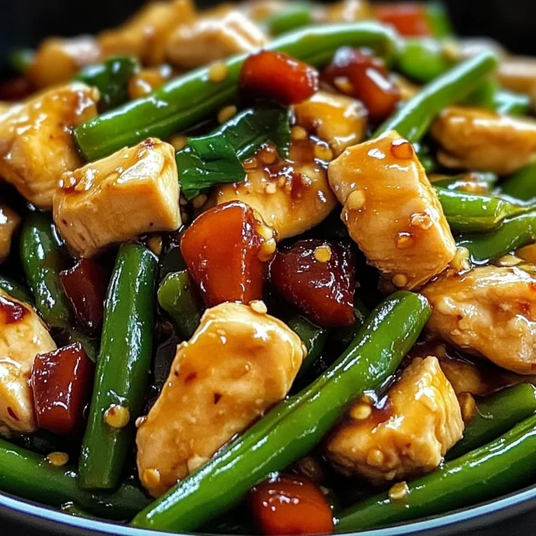 Chicken and Green Bean Stir-Fry: Quick and Delicious Dinner!