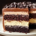 Chocolate Mousse Layer Cake