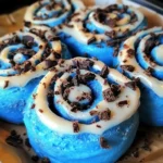 Cookie Monster Cinnamon Rolls Recipe