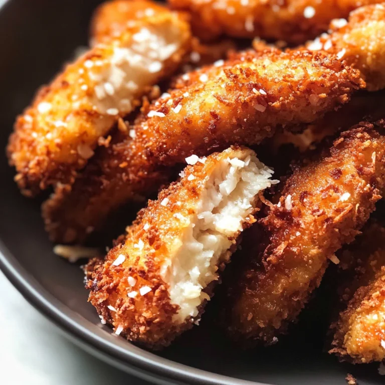 Crispy Coconut Chicken Tenders