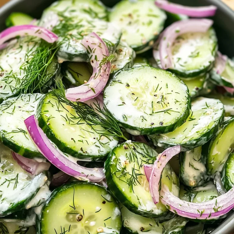 Cucumber Dill Salad