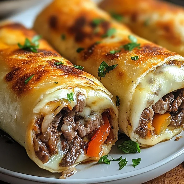 Delicious Keto Philly Cheesesteak Roll Ups