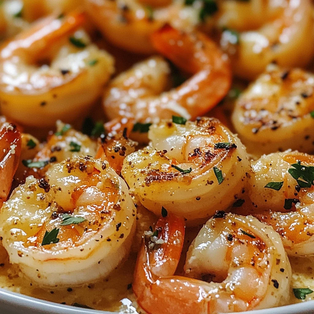Garlic Parmesan Roasted Shrimp