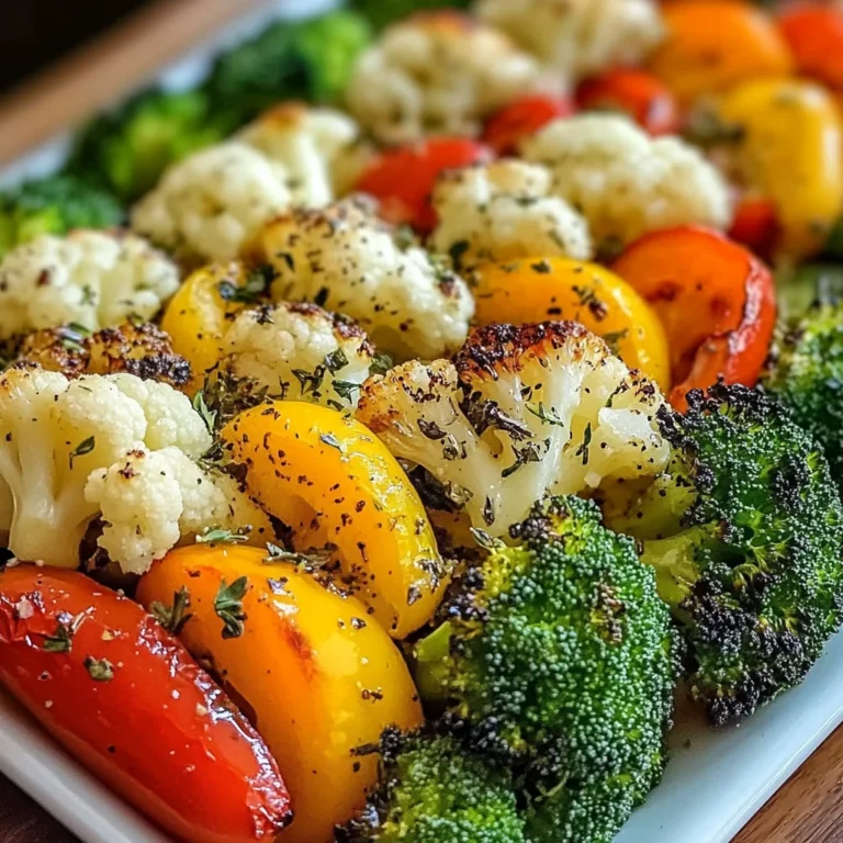 Garlic Roasted Vegetables