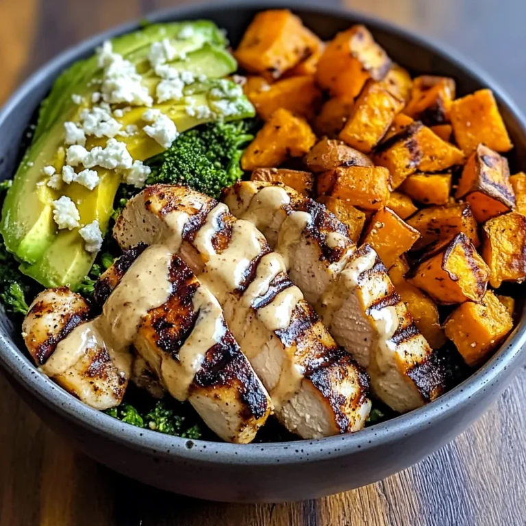 Grilled Chicken & Sweet Potato Bowl
