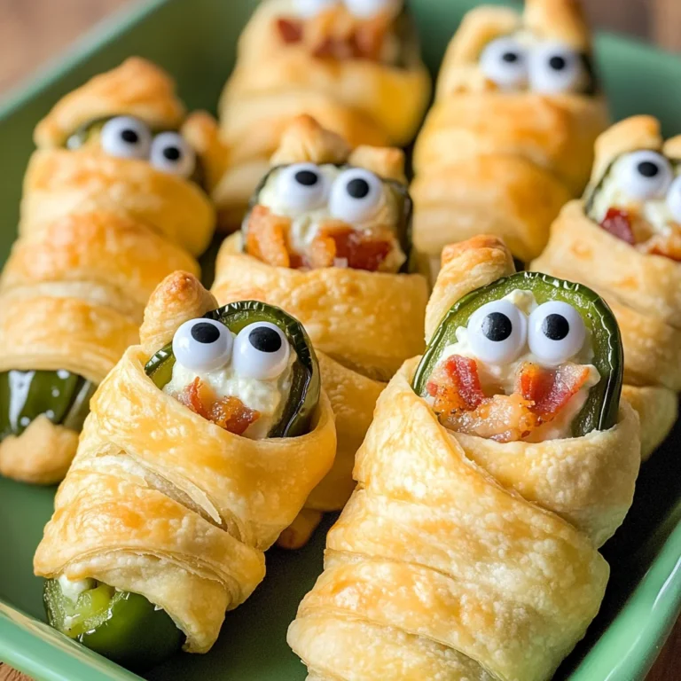 Jalapeño Popper Mummies