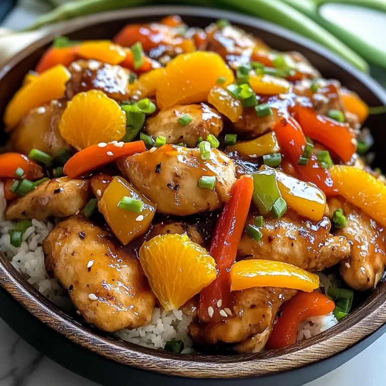 Juicy Blackstone Orange Chicken