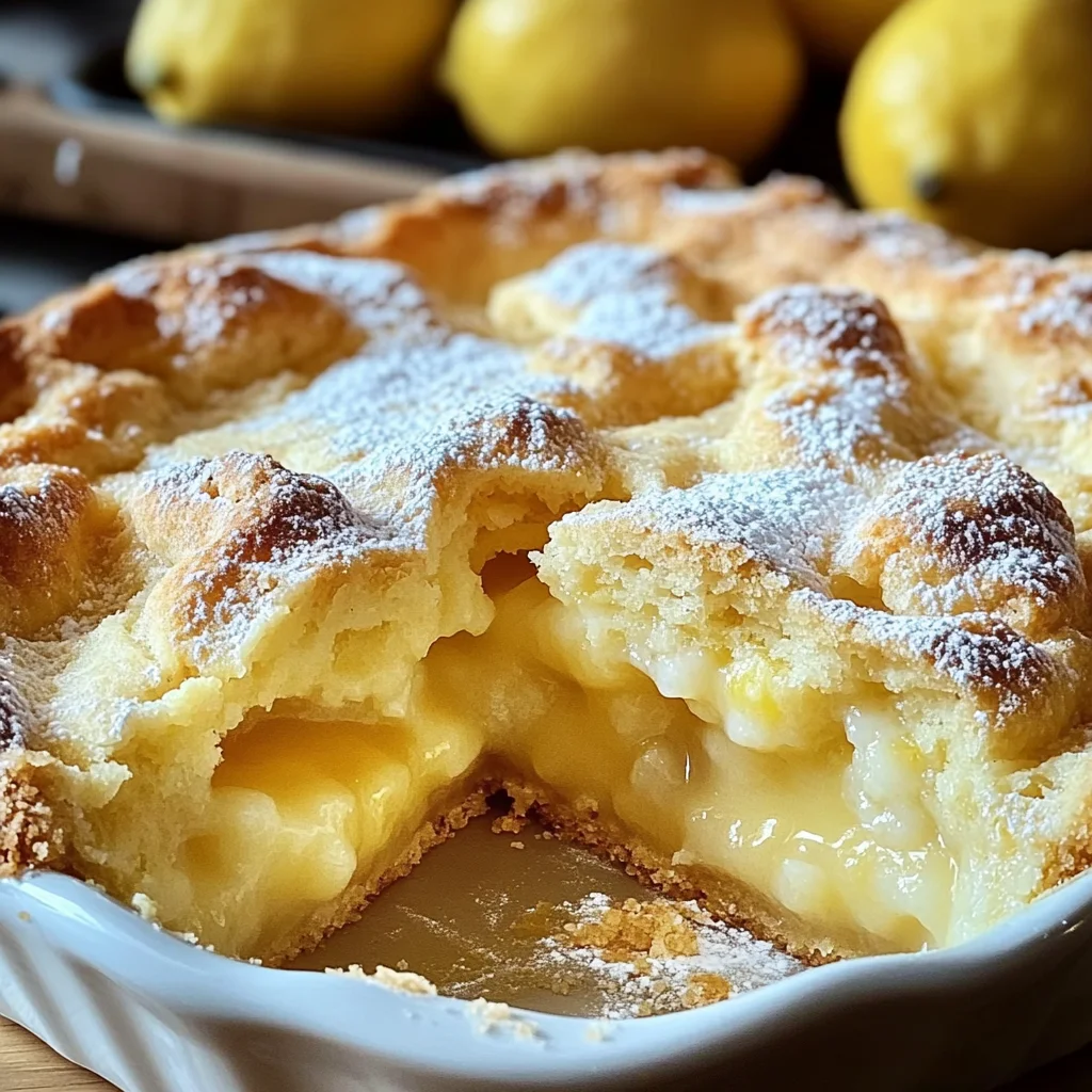 Magic Lemon Cobbler Recipe: A Delightful Dessert Experience
