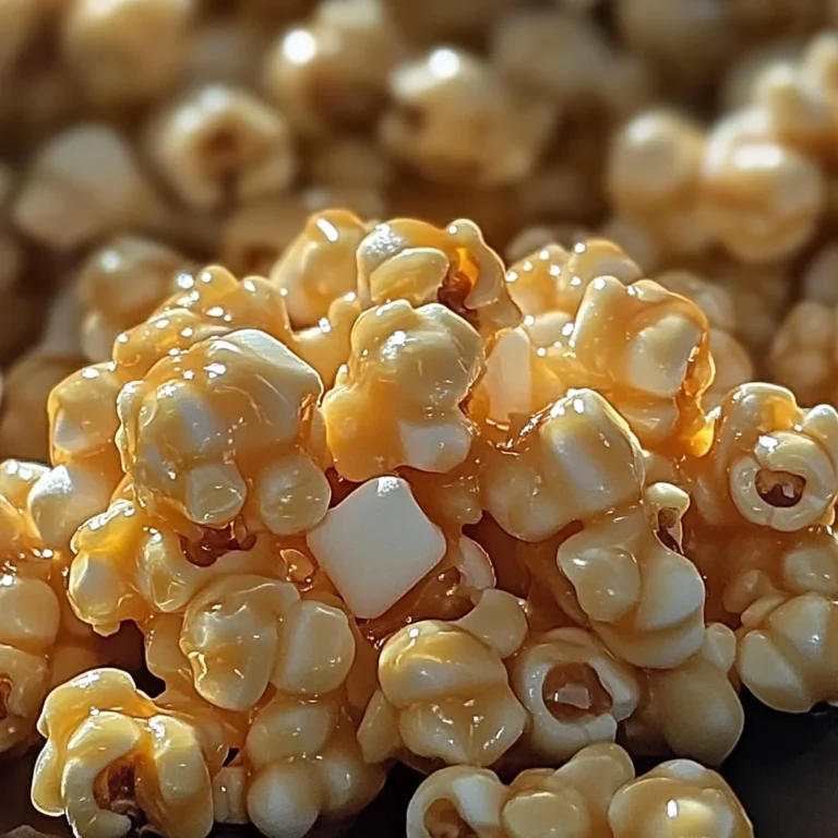 Marshmallow Caramel Corn