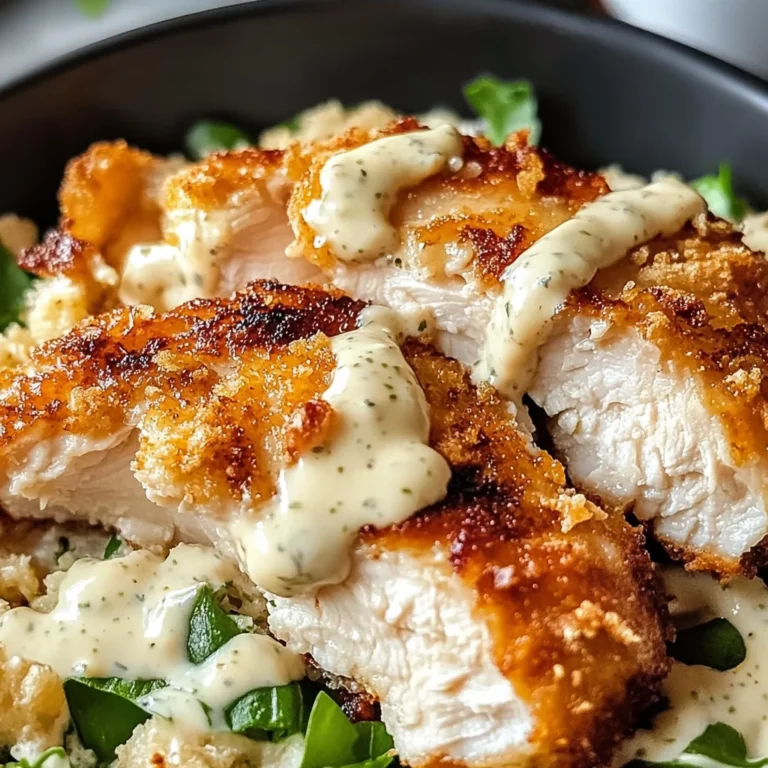 Melt In Your Mouth Caesar Chicken