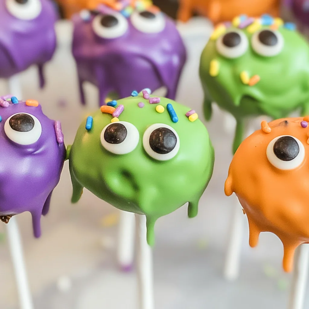 Monster Oreo Pops