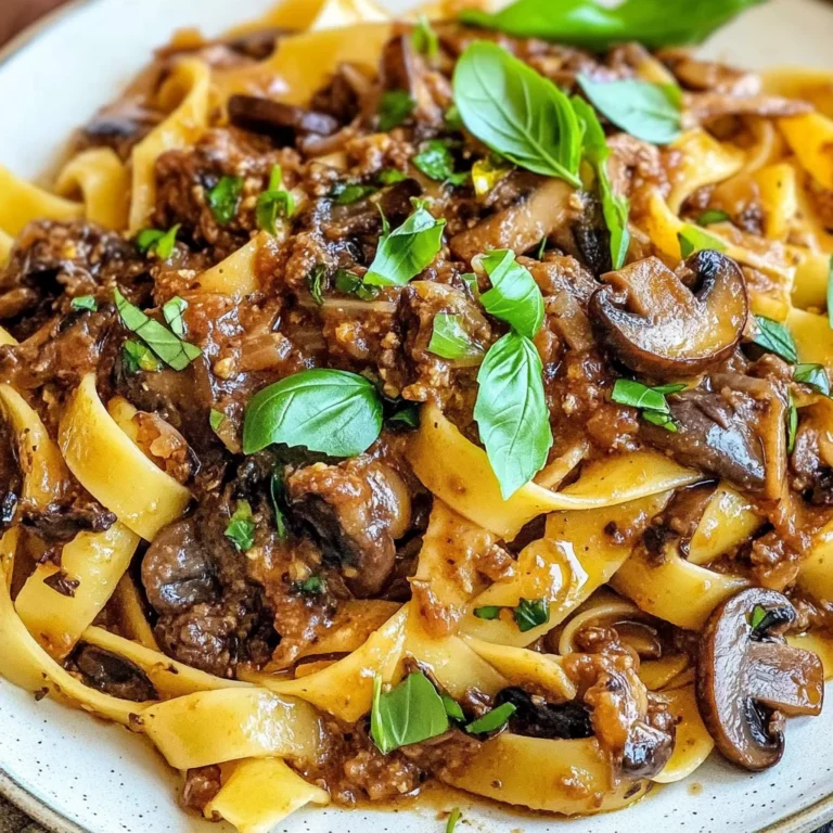 Mushroom Ragu