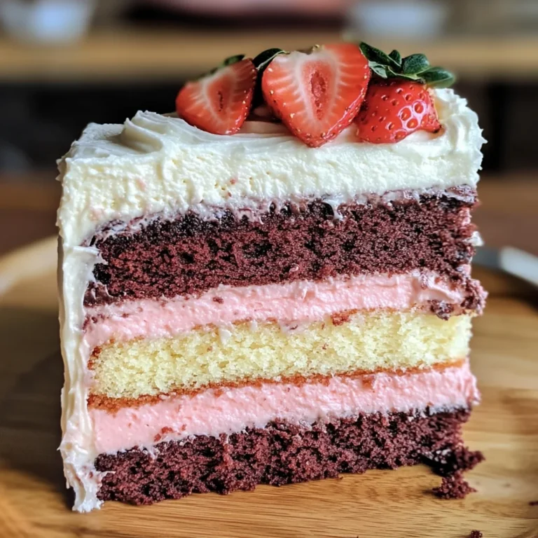 Neapolitan Cake