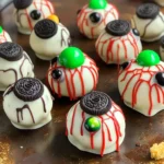 No Bake Oreo Truffle Eyeballs