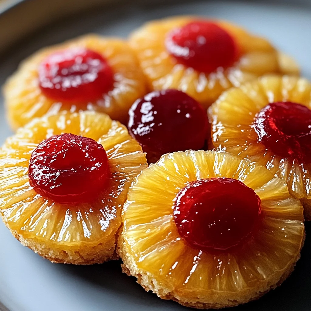 Pineapple Upside-Down Cookies: A Fun Twist on a Classic Dessert