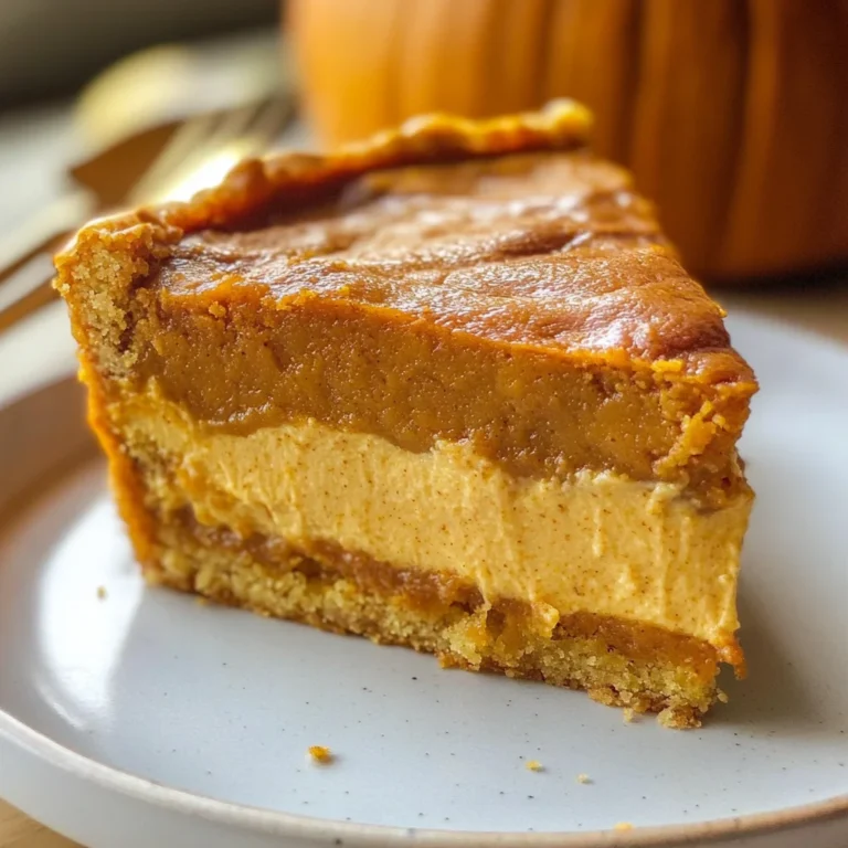 Pumpkin Gooey Butter Cake Recipe