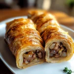 Savory French Onion Sausage Rolls