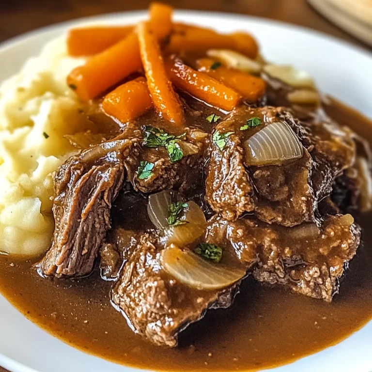 Slow Cooker Beef Manhattan