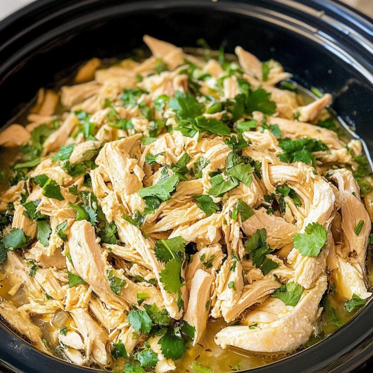 Slow Cooker Cilantro Lime Chicken