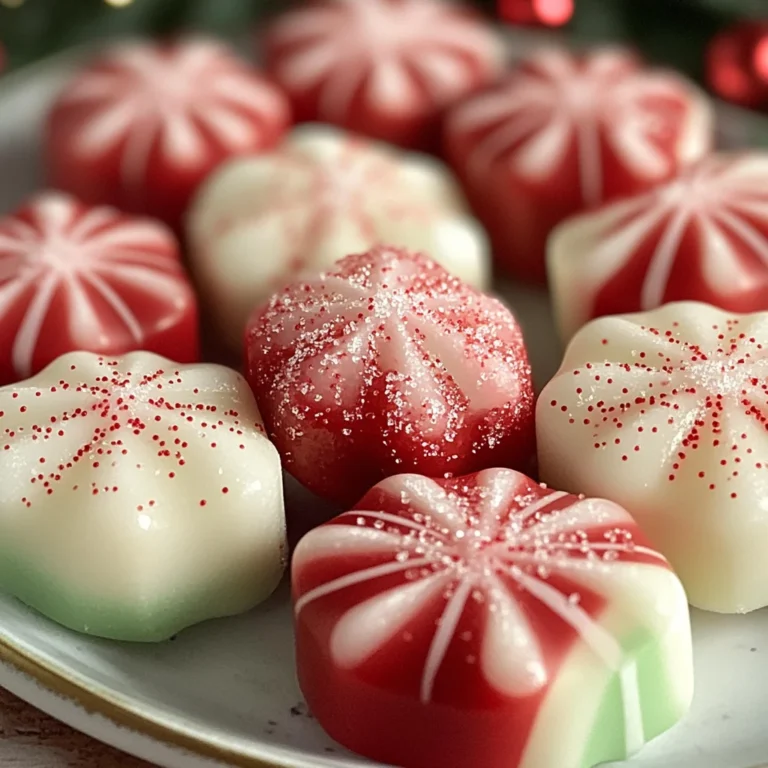 Soft Christmas Peppermints (Old-Fashioned Butter Mints)