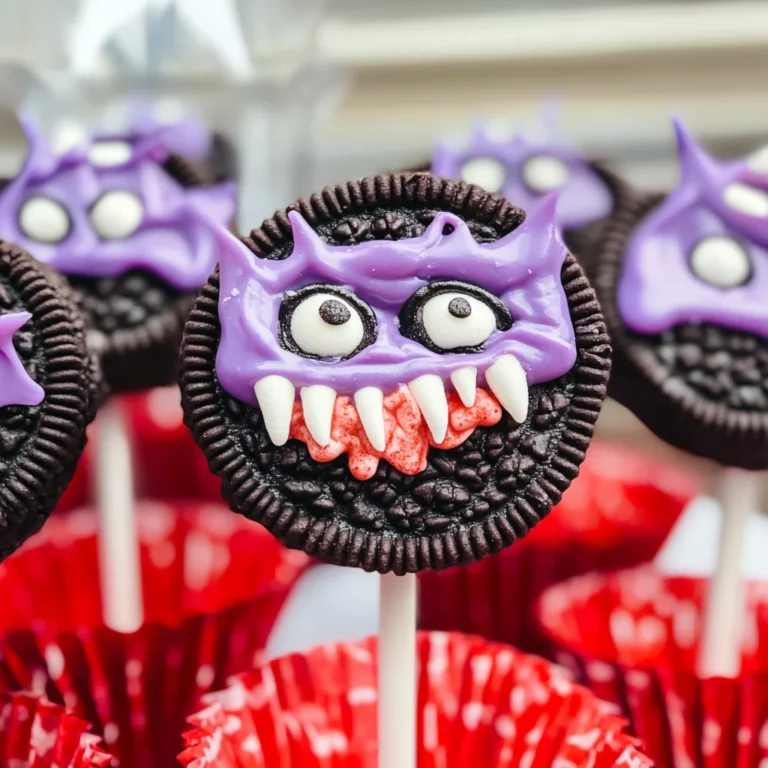 Vampire Oreo Pops