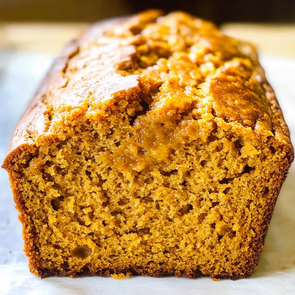 Vanilla Pudding Pumpkin Bread