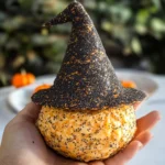 Witch Hat Halloween Cheese Ball