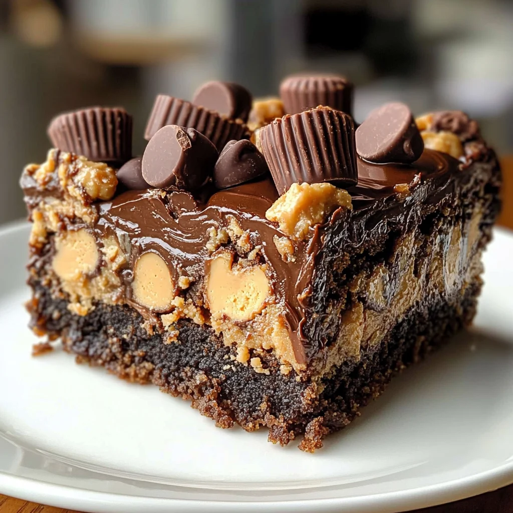 1 bowl peanut butter cup dump cake delight devours time