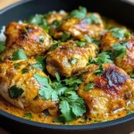 Baked Coconut Chili Chicken Thighs