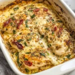 Baked Tuscan Chicken Casserole