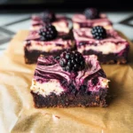 Blackberry Cheesecake Brownies