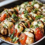 Caprese Chicken Casserole