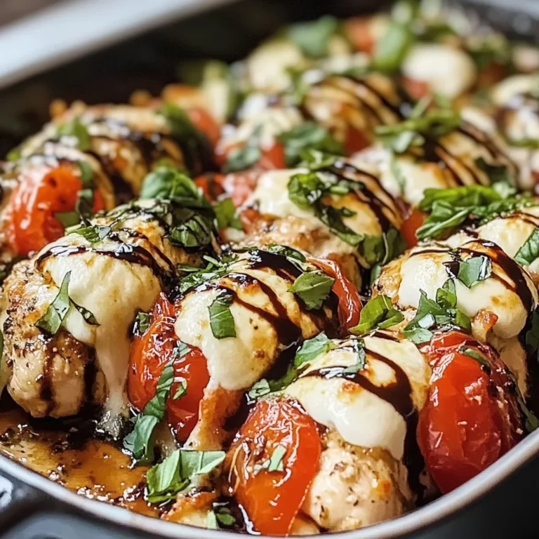 Caprese Chicken Casserole