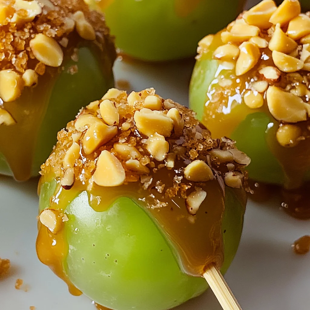 Caramel Apple Grapes