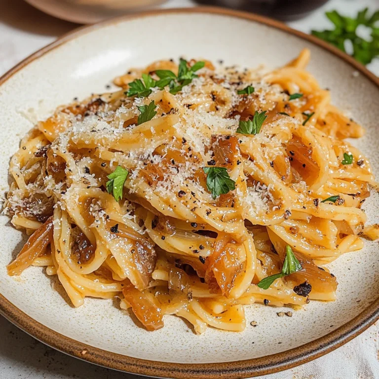 Caramelized Onion Pasta