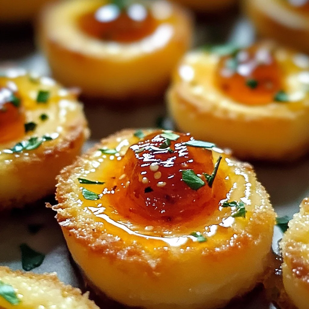 Cheesy Thumbprint Appetizers with Hot Pepper Jelly
