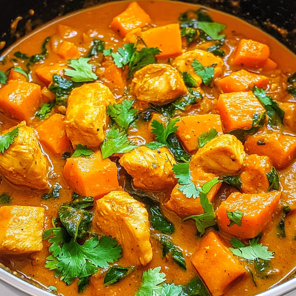 Chicken Sweet Potato Curry