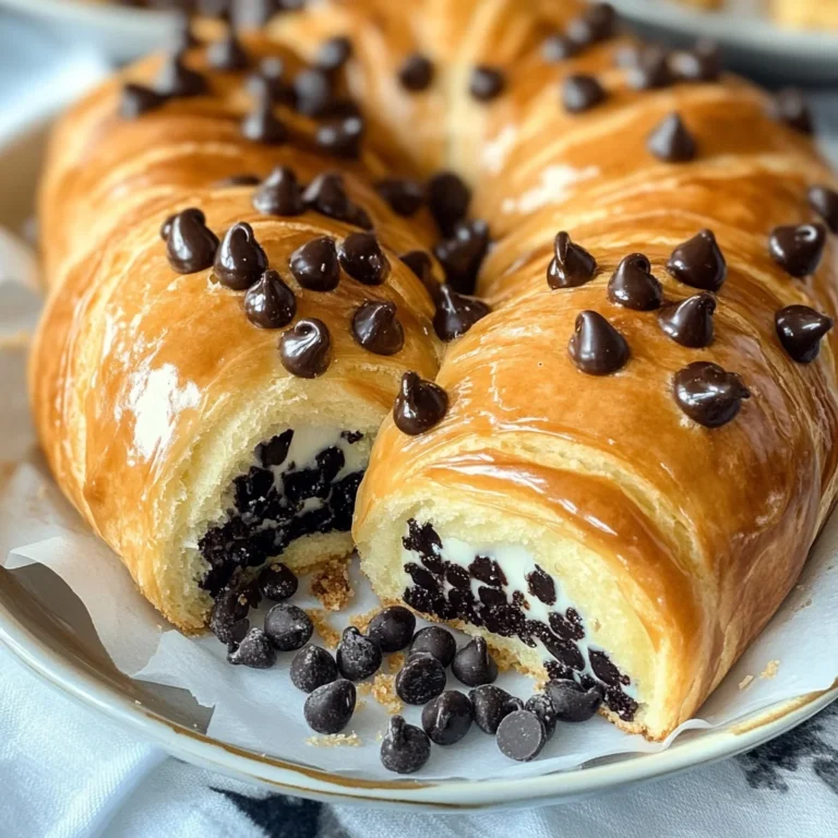 Chocolate Chip Vanilla Custard Brioches