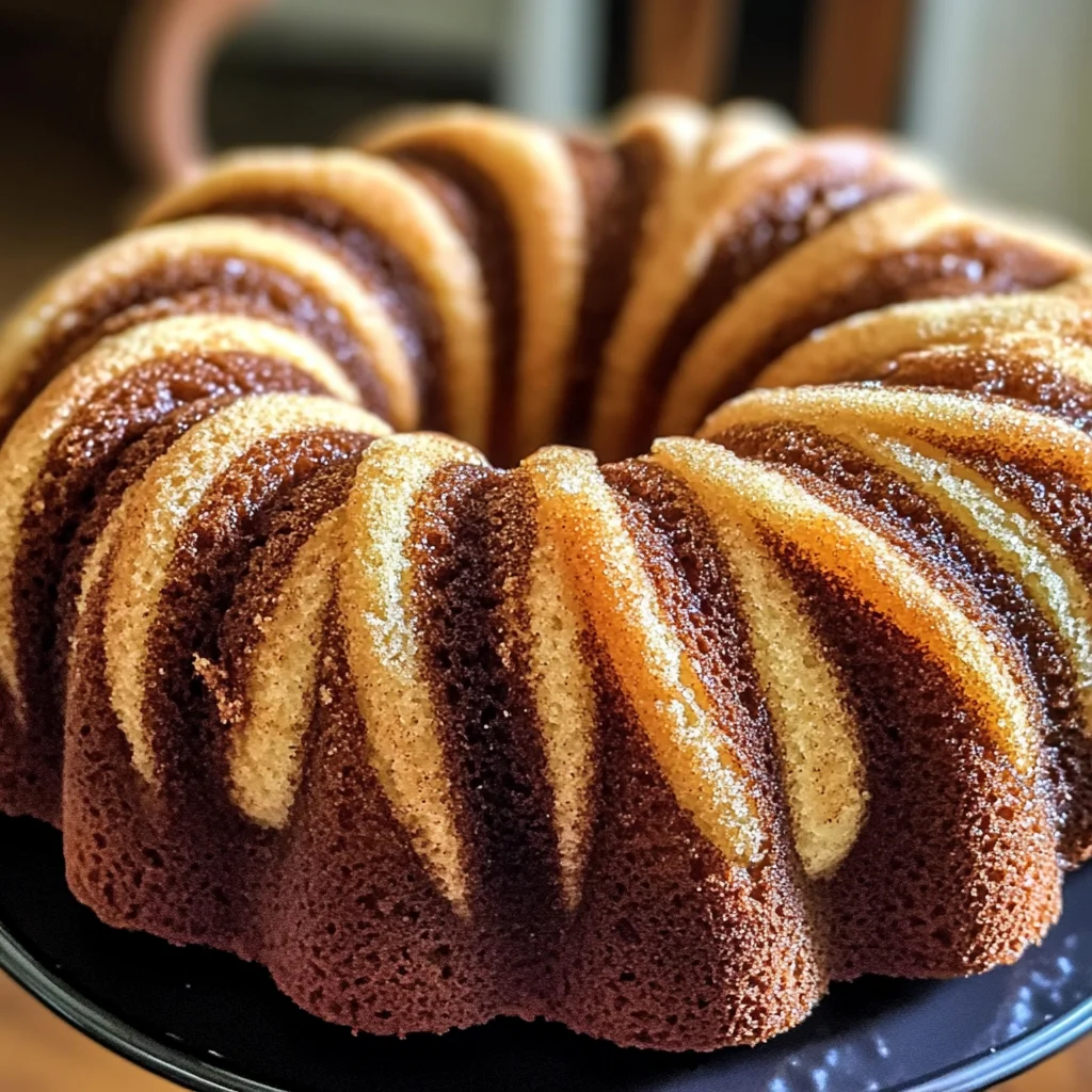 Cinnamon Swirl Bundt Cake