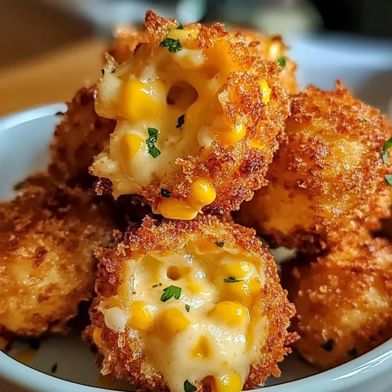 Crispy Corn Cheese Bites