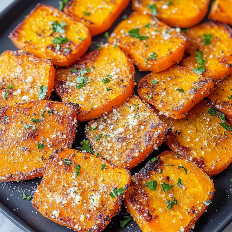 Crispy Smashed Carrots