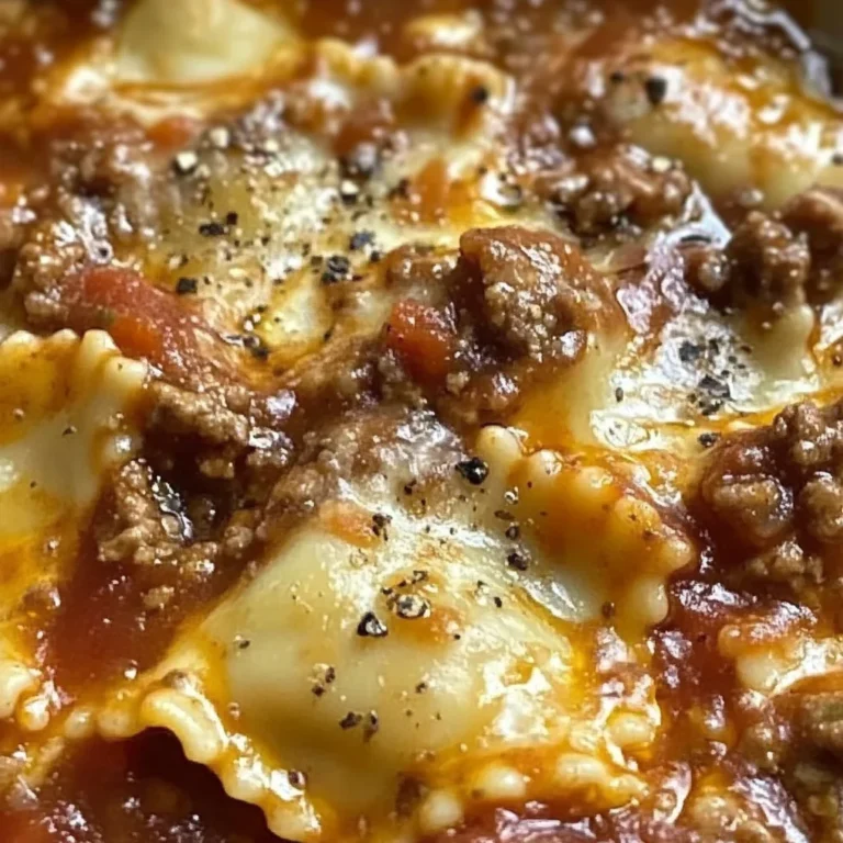 Crockpot Ravioli Lasagna: A Hands-Off, Flavor-Packed Comfort Food Masterpiece