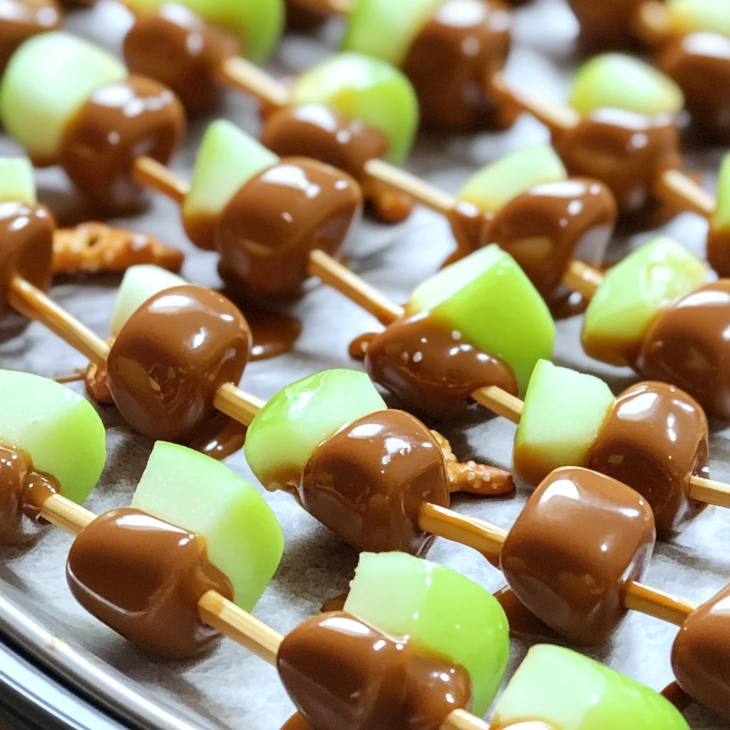 Easy Caramel Apple Bites