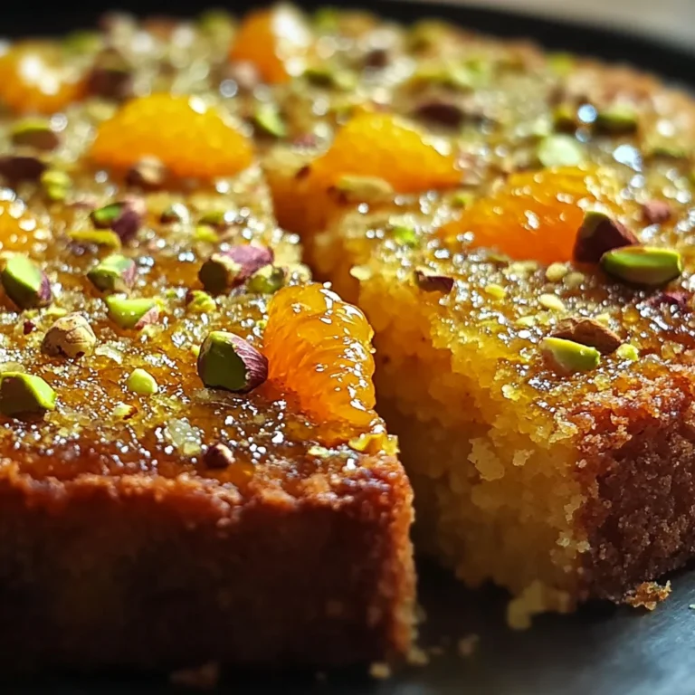 Flourless Orange Pistachio Cake