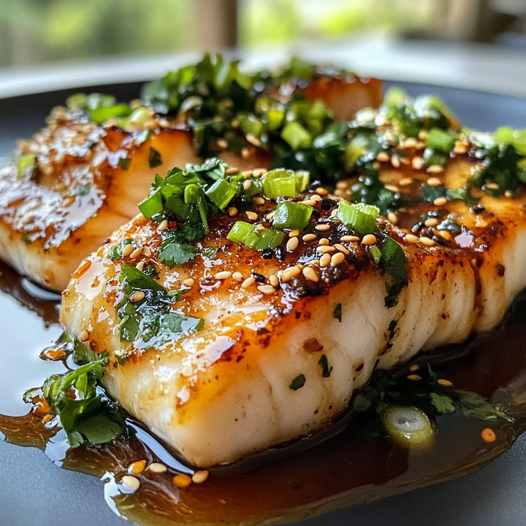 Ginger Soy Glazed Cod: A Flavorful and Healthy Seafood Dish